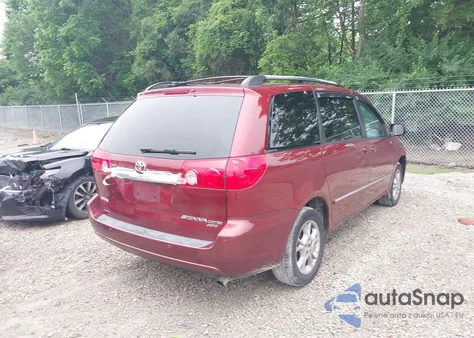 2006 Toyota Sienna Xle Limited из США, поврежденный, VIN 5TDBA22C06S075991